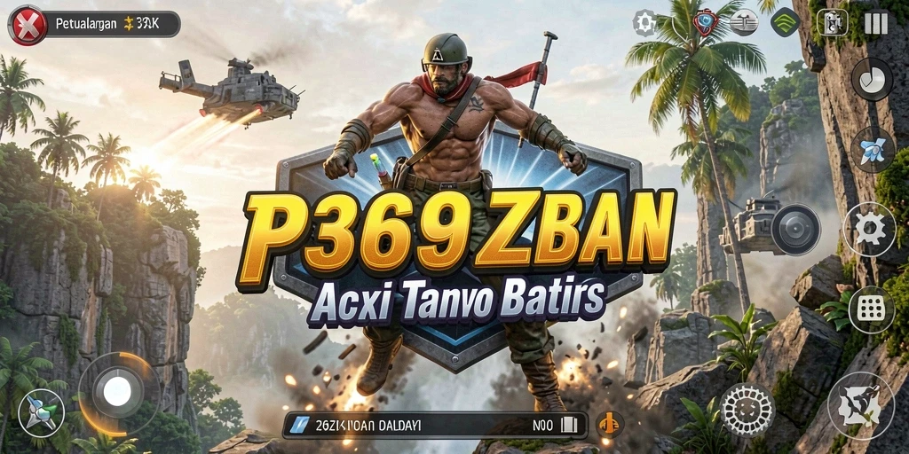 Tampilan gameplay utama 369ZK yang penuh aksi dan grafis tajam.