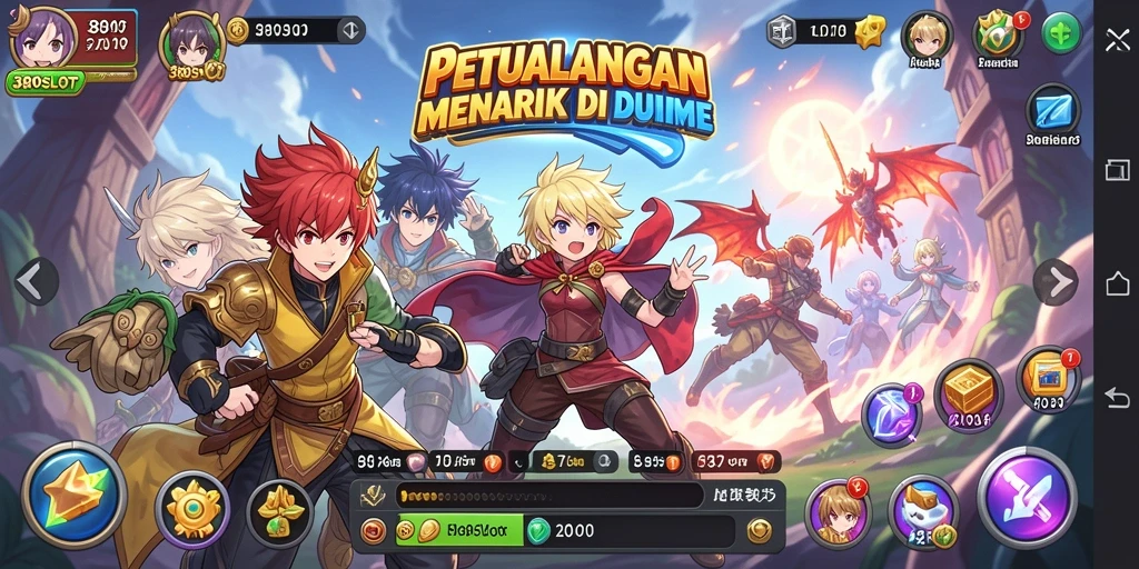 Tampilan gameplay seru dan penuh warna dari 380SLOT.