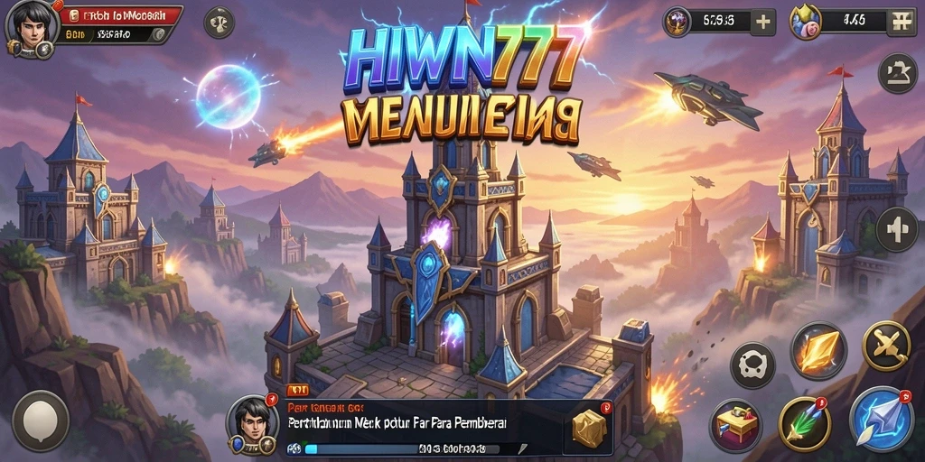 Gameplay menantang dalam HIWIN777 Tower Defense dengan grafis menarik.