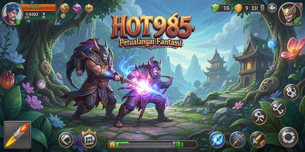 Screenshot HOT985 menunjukkan pengalaman gameplay yang menegangkan dan mendalam.