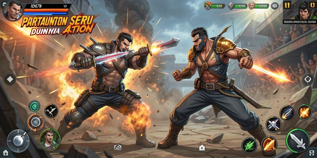 Tampilan gameplay ID678 yang seru dan penuh aksi.