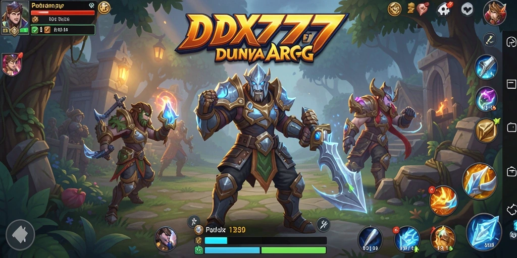 Screenshot gameplay <strong>IDX777</strong> menampilkan aksi pertarungan yang seru dan menegangkan.
