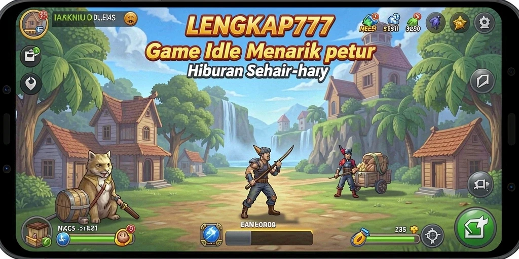 Tampilan gameplay LENGKAP777 yang menawan dan mengasyikkan.