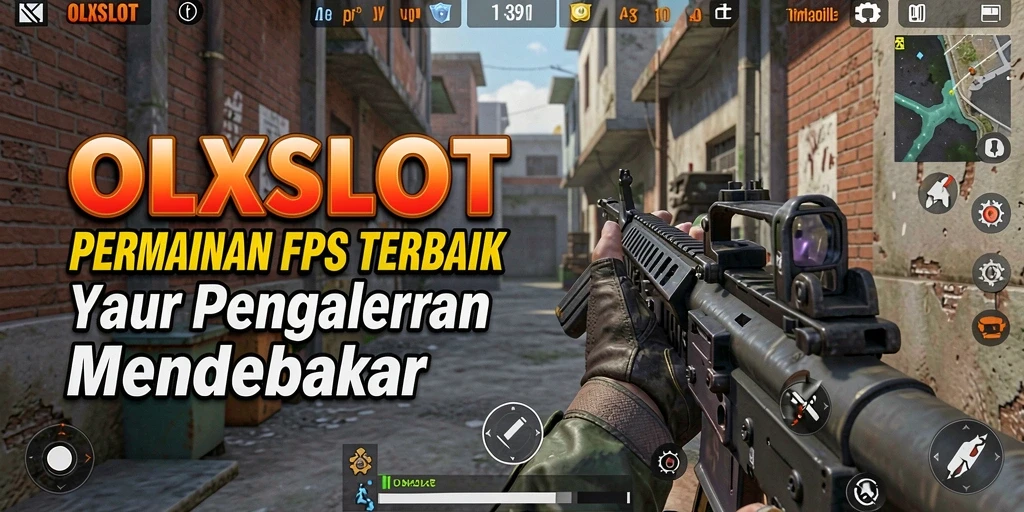 Tampilan gameplay <strong>OLXSLOT</strong> yang mendebarkan dengan aksi tembak-tembakan intens.