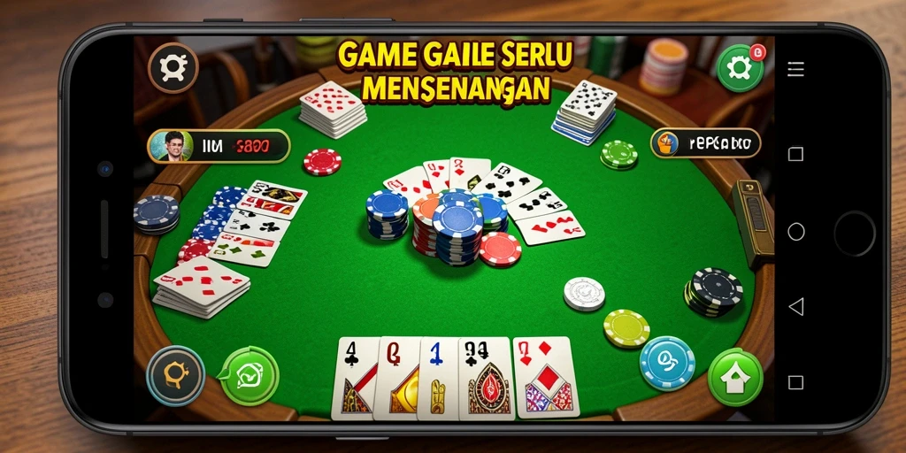Tampilan gameplay seru dalam permainan Gaple PCPC7.