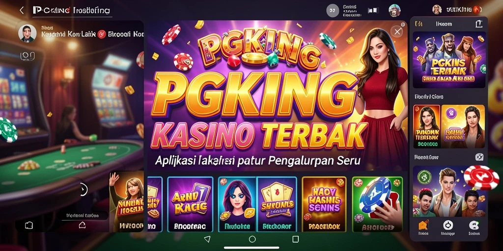Tampilan gameplay PGKING yang mendebarkan dalam kategori Kasino.