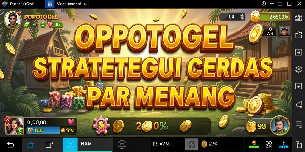 Menampilkan gameplay penuh strategi dalam POPOTOGEL.
