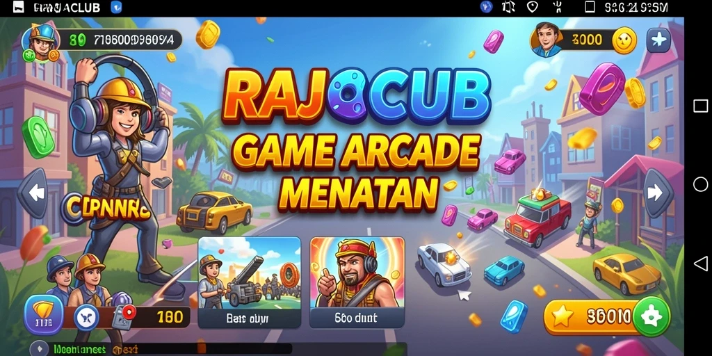 Tampilan gameplay seru dari RAJACLUB dengan berbagai tantangan menarik.